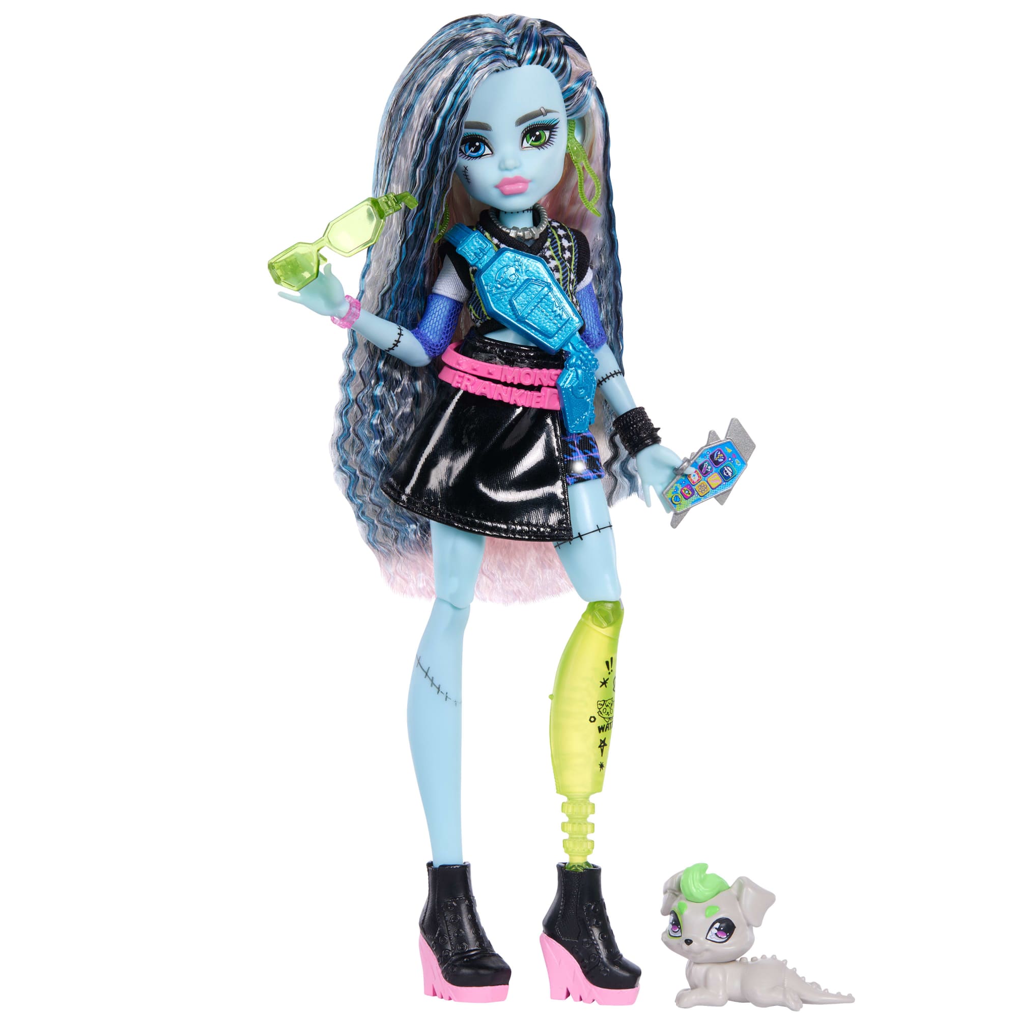 fisher price Monster High Poup??e Frankie Stein