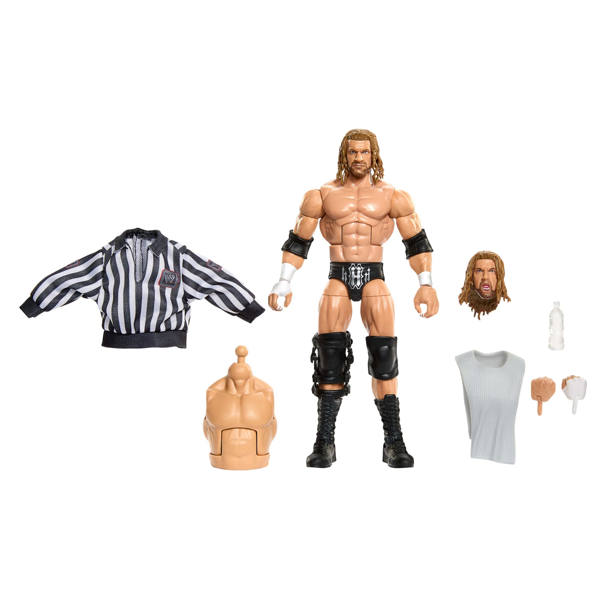 fisher price WWE Elite Collection Premium Live Event Triple H Action Figure Set, Summerslam Series Collectible