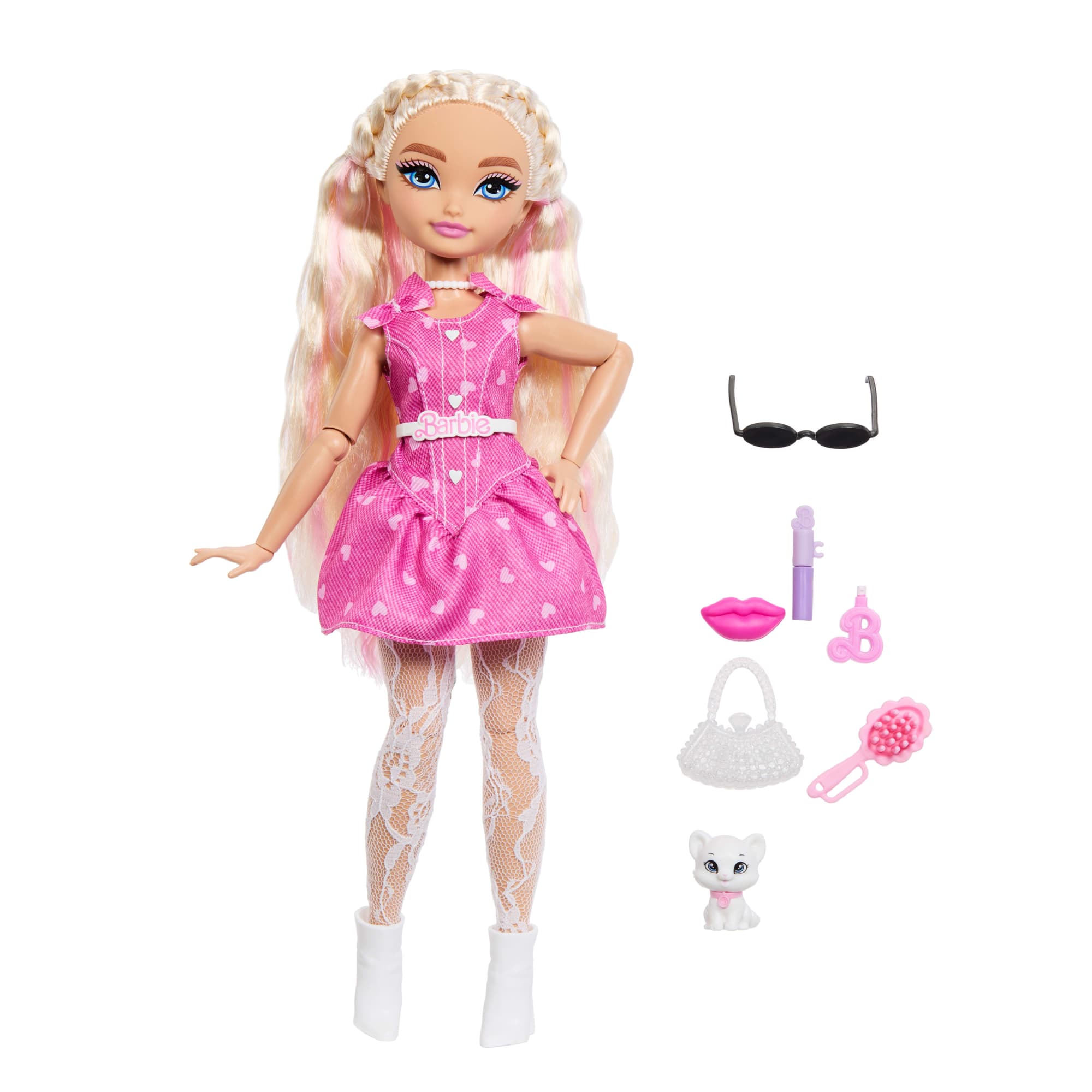 fisher price Barbie Dream Besties Barbie ?Malibu? Doll & Accessories, Posable Fashion Doll & Themed Pieces