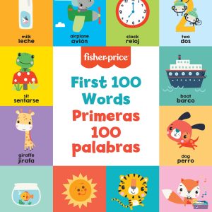 fisher price Fisher-Price First 100 Words (Primeras 100 Palabras) Board Book in English & Spanish