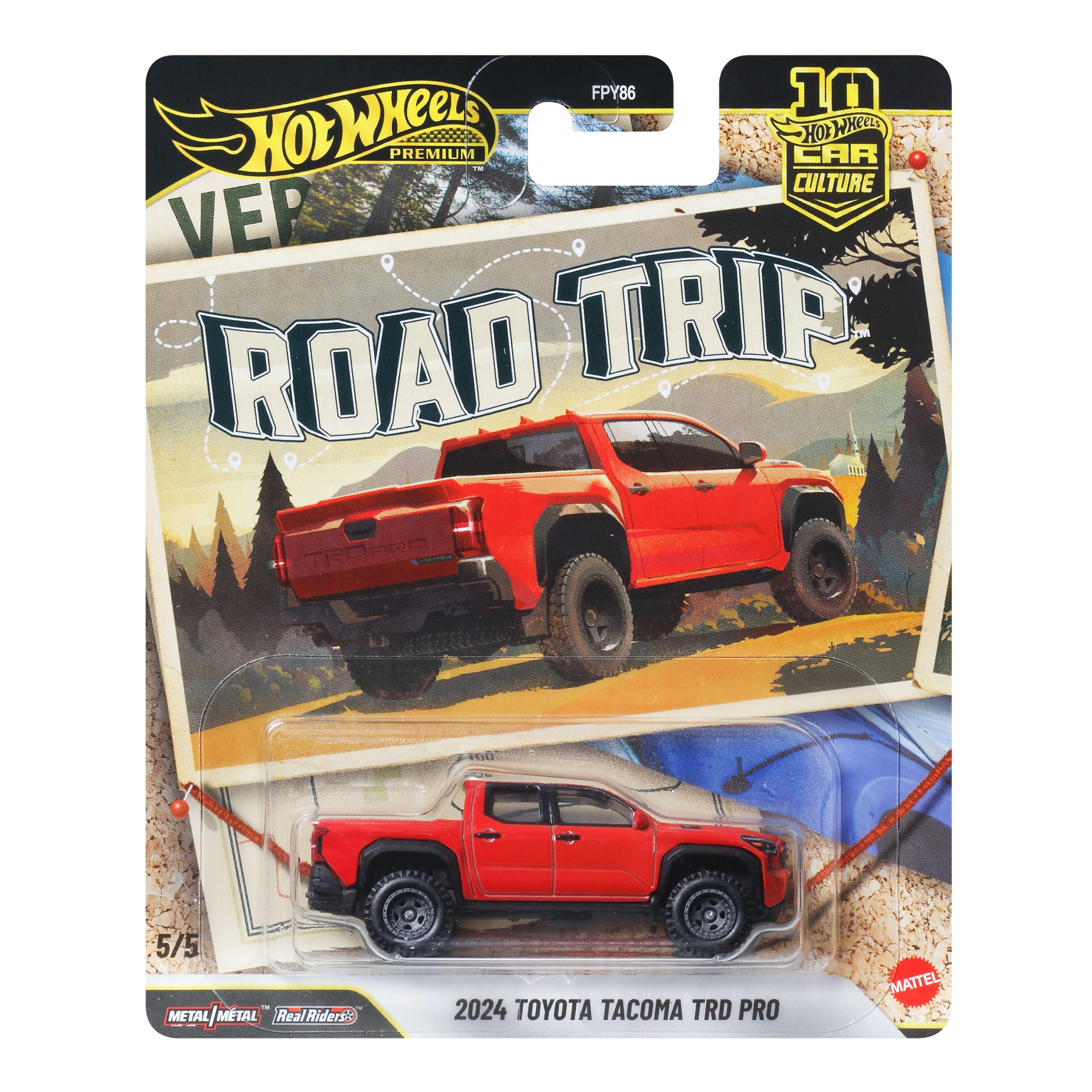fisher price Hot Wheels Collector Ve??culo de Cole??o Carro Cultura Automotiva 2024 Toyota Tacoma