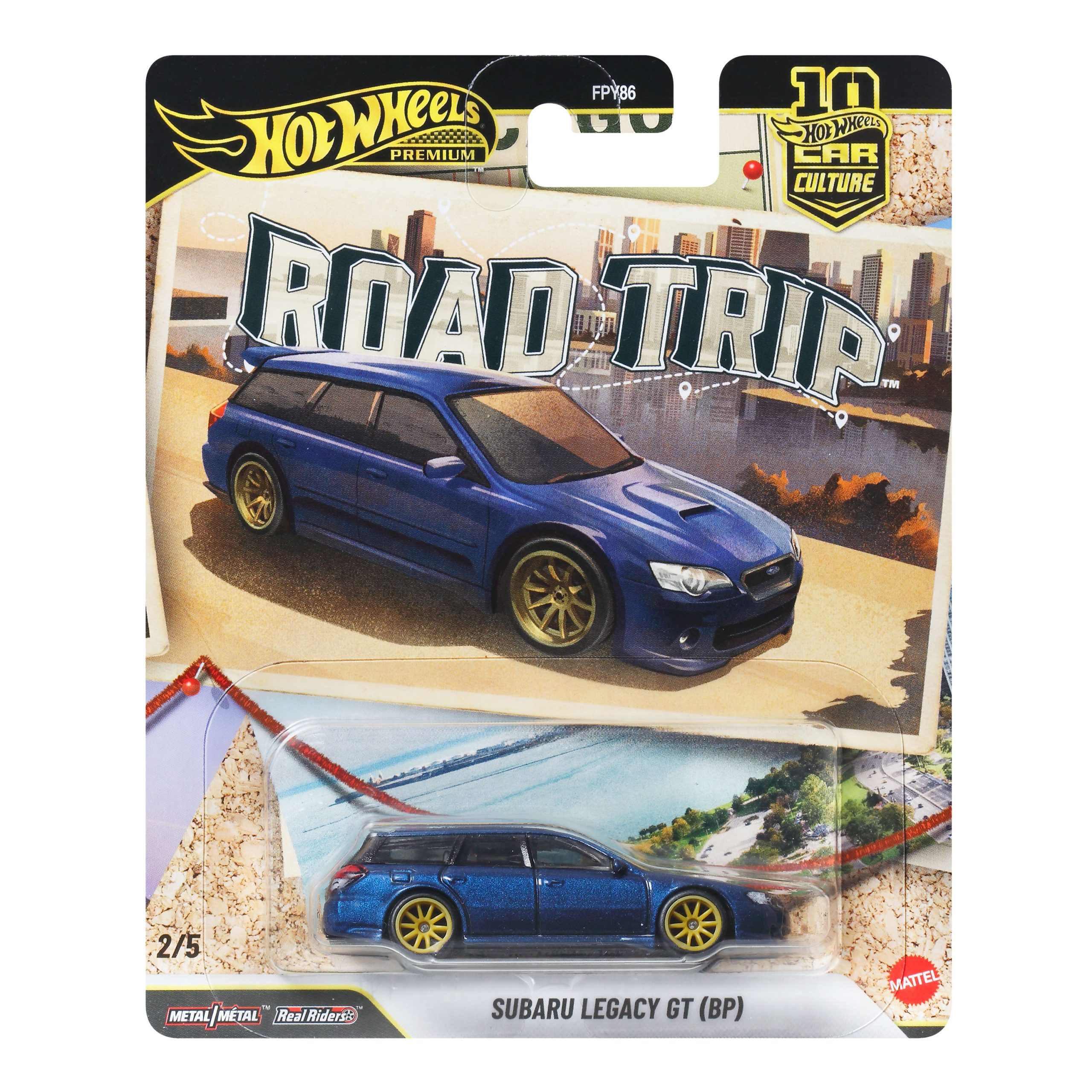 fisher price Hot Wheels Collector Veh??culo de Colecci??n Auto Cultura Automotriz Subaru Legacy Wagon S402