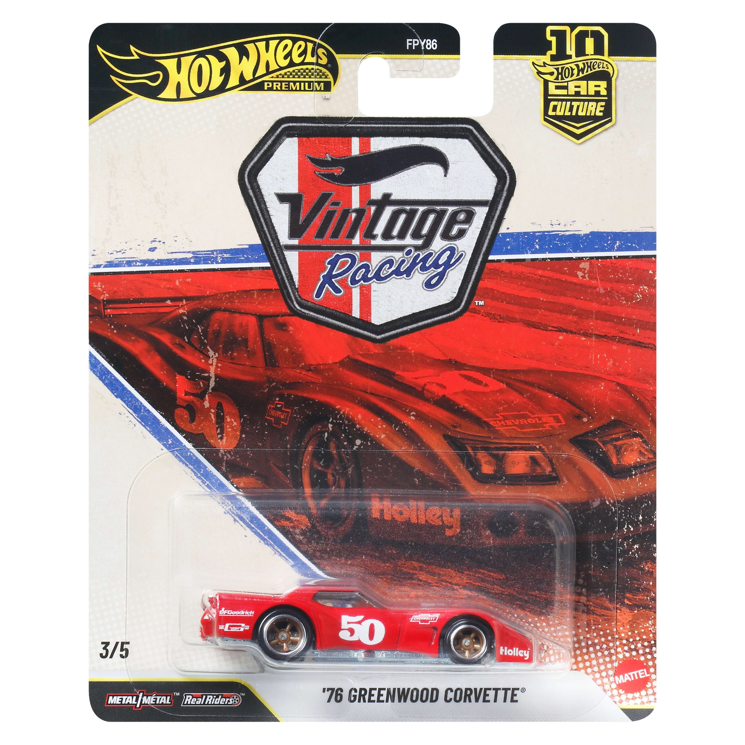 fisher price Hot Wheels Collector Ve??culo de Cole??o Carro Cultura Automotiva Greenwood Corvette