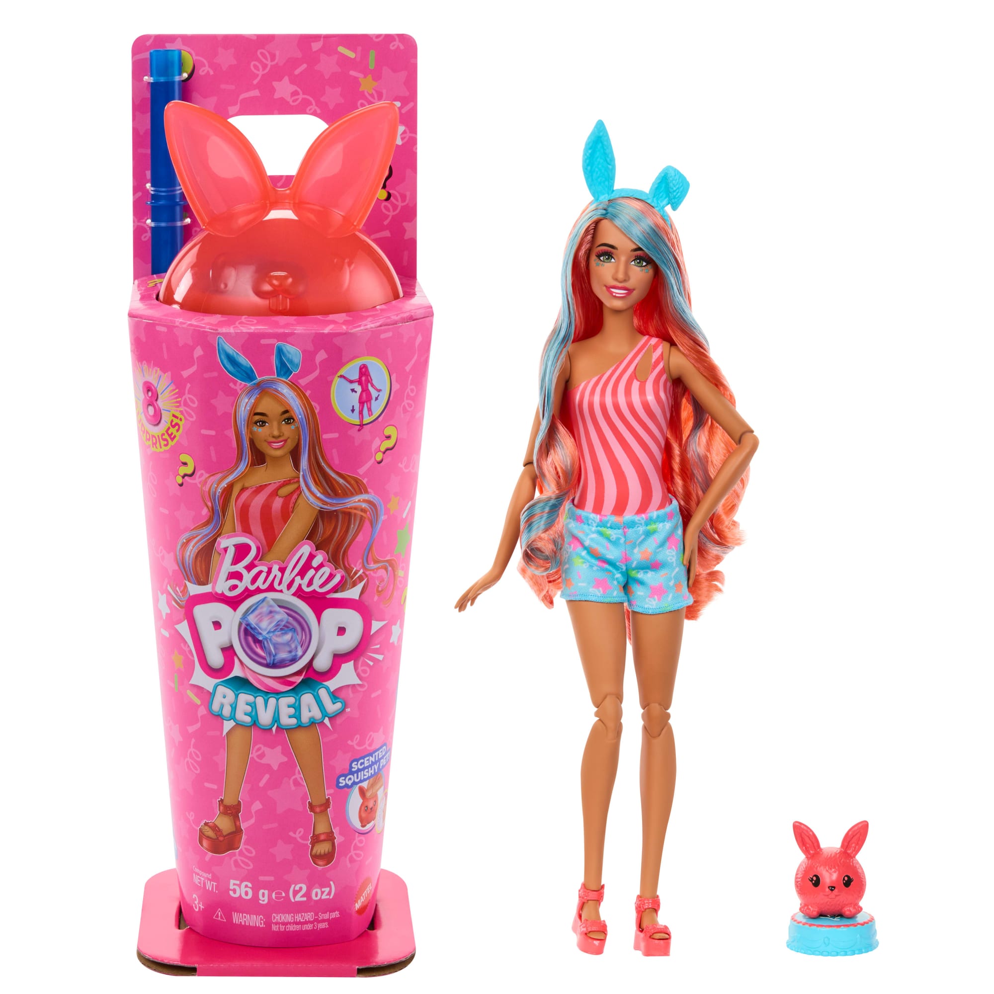 fisher price Barbie Pop Reveal Mu?eca Serie de Animalitos Cerdito