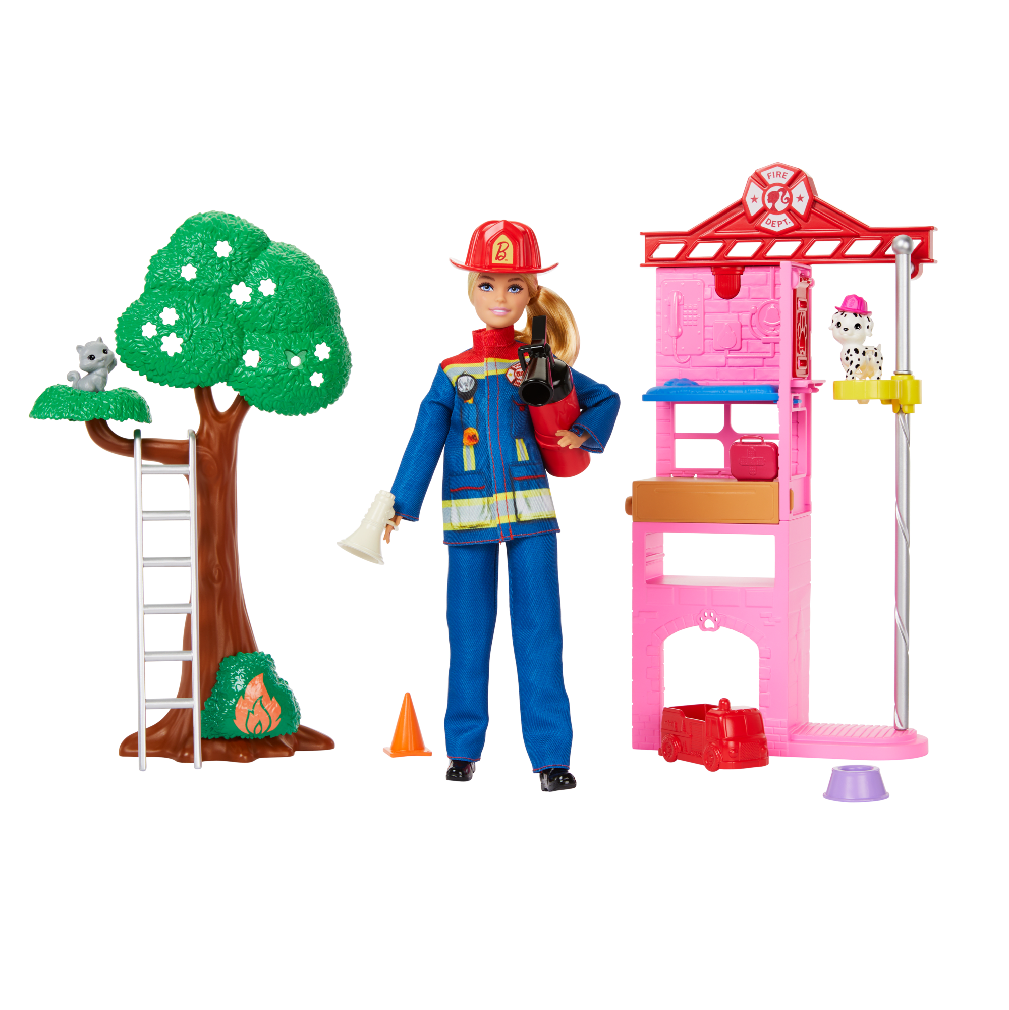 fisher price Barbie?-Barbie Pompi??re-Coffret