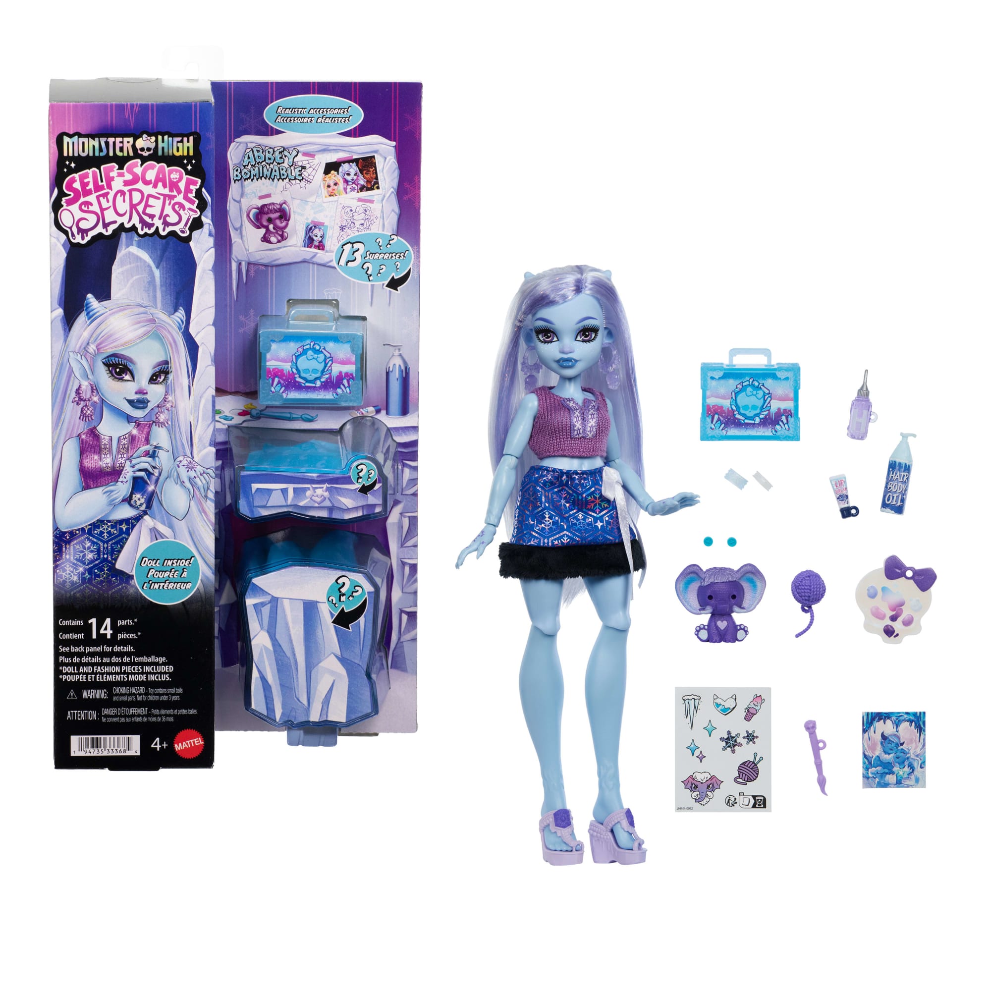 fisher price Monster High Mu?eca Self-Scare Secrets Abbey