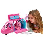 fisher price Barbie Dreamplane Airplane Playset With Puppy And Snack Cart, 15+ Accessories