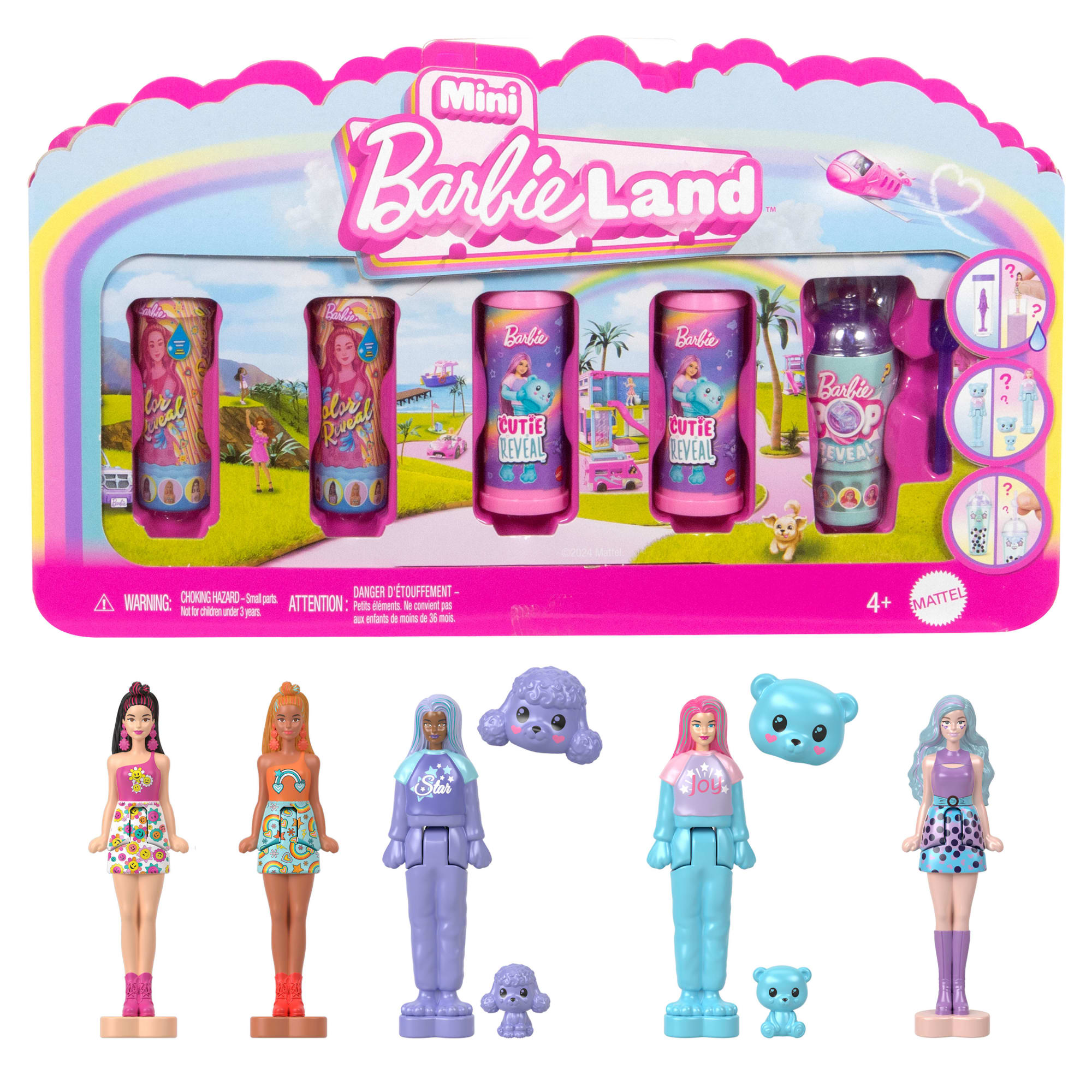 fisher price Barbie Mini BarbieLand Mu?ecas Paquete de Mini Reveal