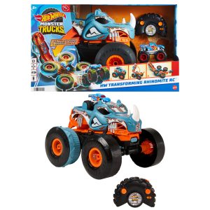 fisher price Hot?Wheels-Rhinomite Transformable Radiocommand?? 1/12 Race Ace 1/64