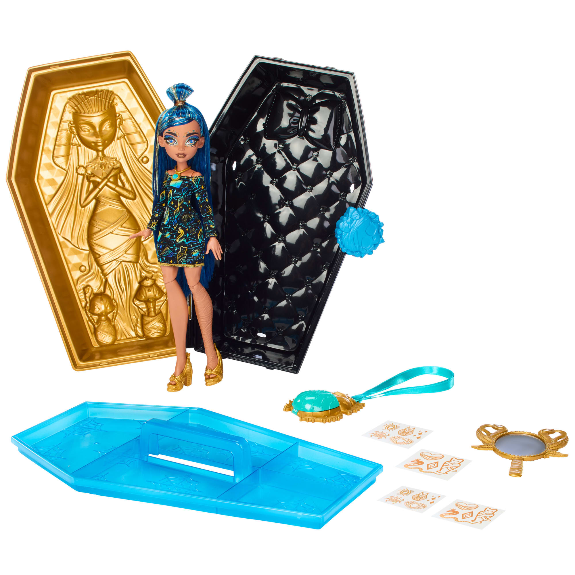 fisher price Monster High Trousse Glamour Dor?? de Cleo de Nile