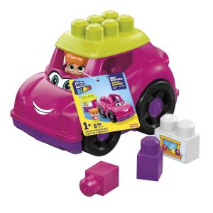 fisher price MEGA BLOKS Catie Convertible Fisher-Price Toy Blocks With 1 Figure (6 Pieces) For Toddler