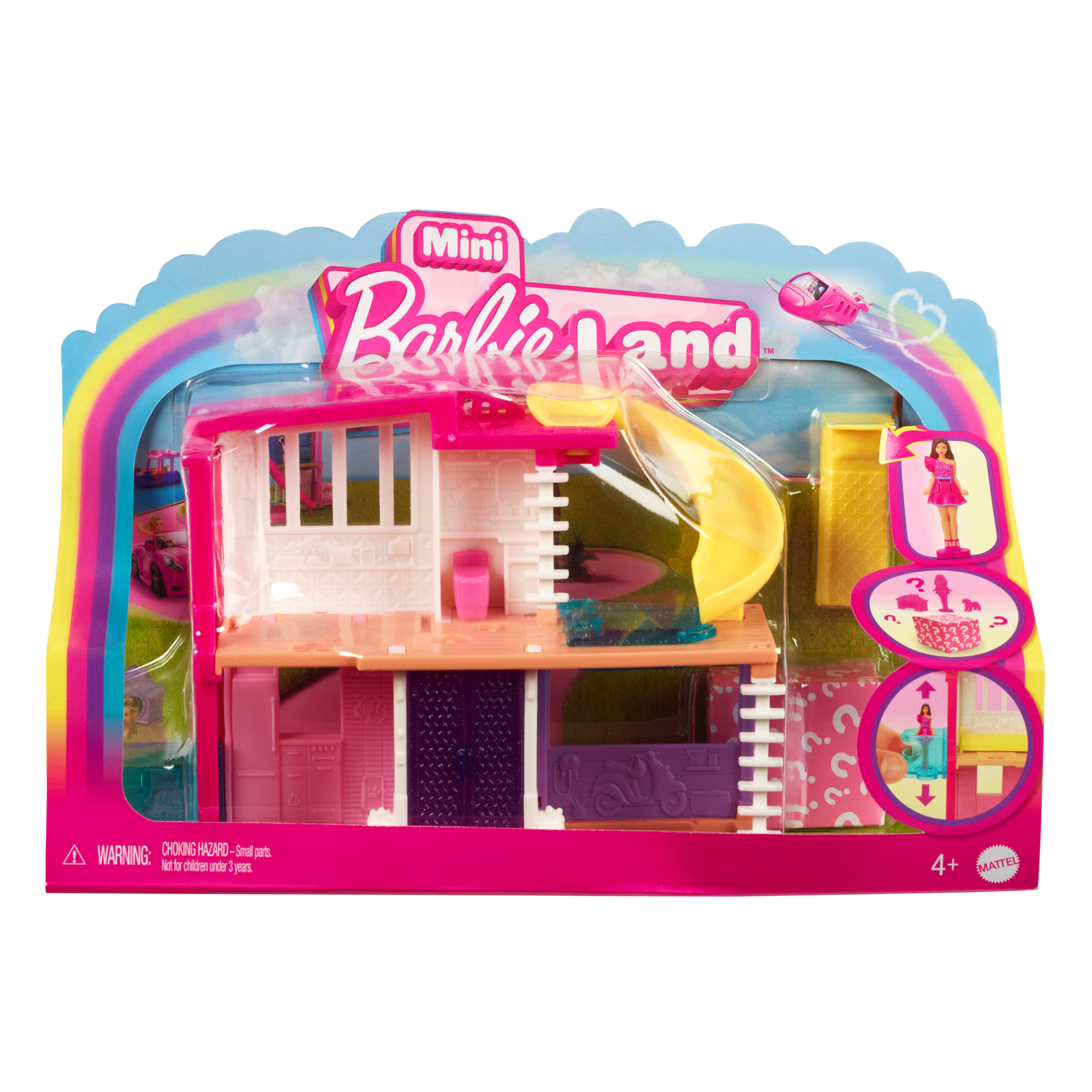 fisher price Barbie Mini BarbieLand Casa de Bonecas Dos Sonhos Roxo