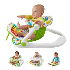 fisher price Fisher-Price Si??ge de Luxe Avec Piano Musical, Plateau ?? Collation