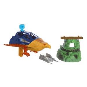 fisher price Masters Of The Universe Origins Toy, Talon Fighter Vehicle And Point Dread Accessories