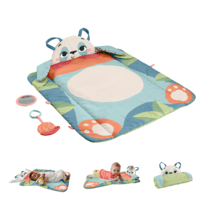 fisher price Fisher-Price Planet Friends Roly-Poly Panda Baby Activity Play Mat With 2 Toys