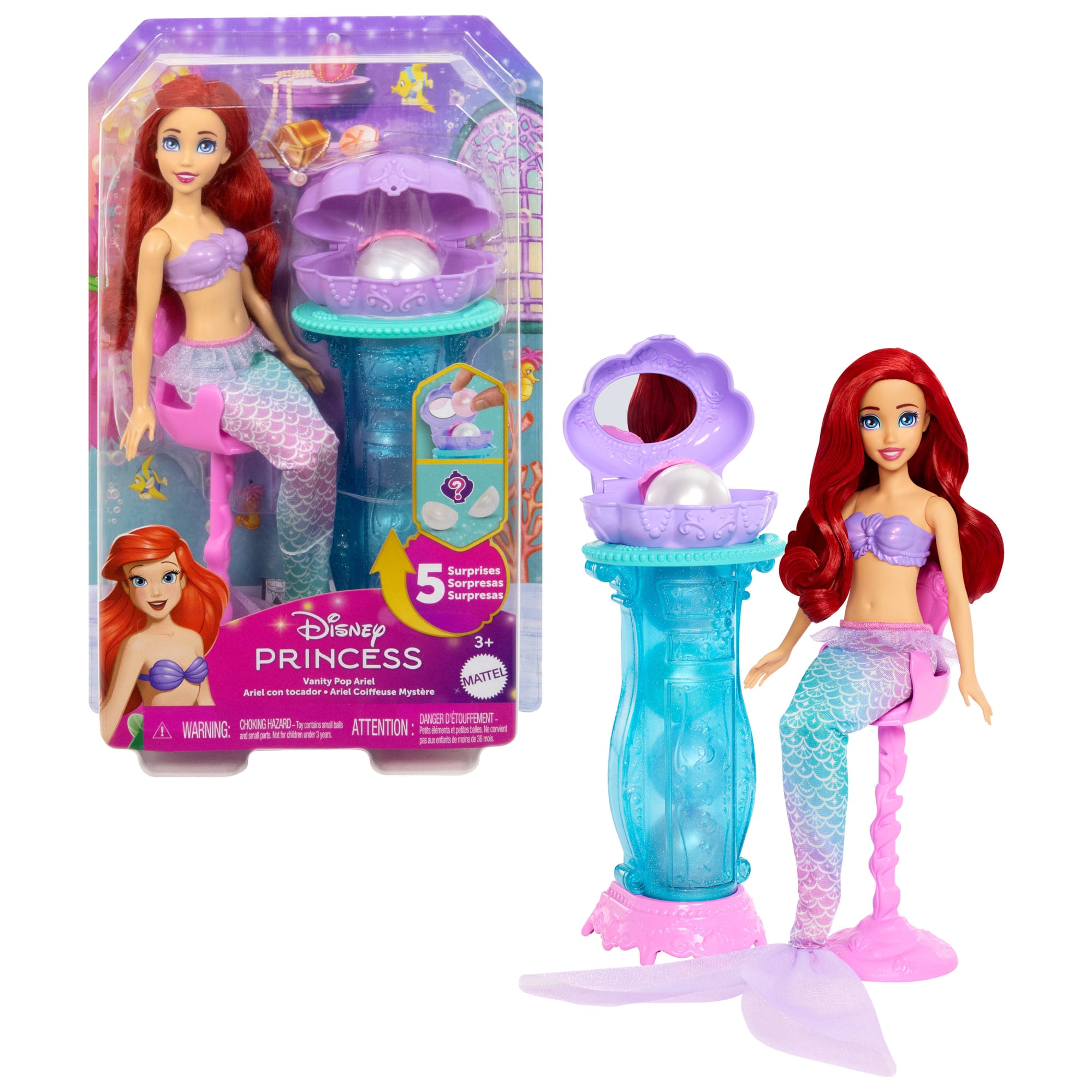 fisher price Disney Princesa Boneca Ariel com Acess??rios Surpresa